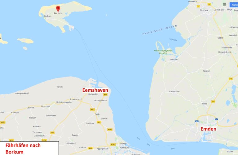 Was Kostet Die Fähre Nach Borkum Anreise nach Borkum - Mit zahlreichen Möglichkeiten gelingt die Anfahrt