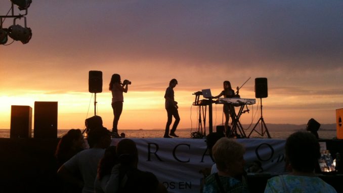 Konzert am Strand