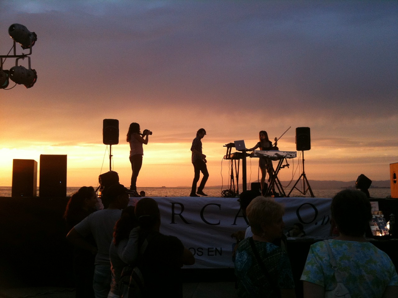 Konzert am Strand