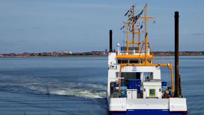 Mit der Fähre auf die Insel Juist Fähre nach Juist