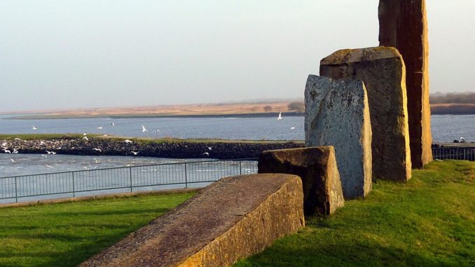 Monument auf Nordstrand