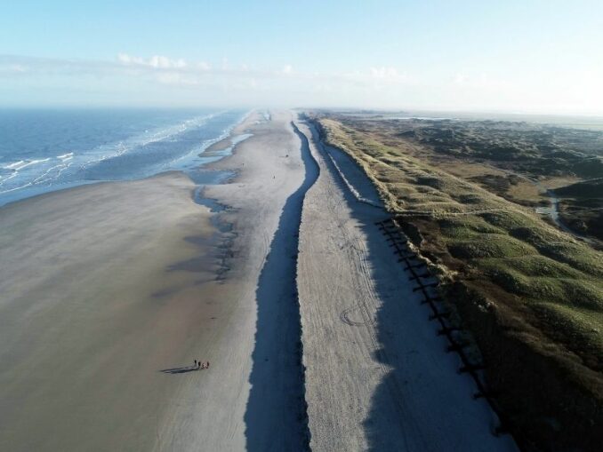 Abbruchkanten auf Langeoog - NLWKN überwacht die Situation ständig