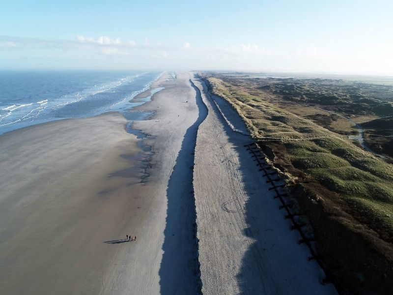 Abbruchkanten auf Langeoog - NLWKN überwacht die Situation ständig